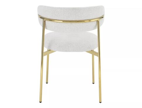 Стул SIGNAL ELTON Raven 22 светло-бежевый/золотой