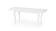 Стол обеденный HALMAR MOZART белый/белый 160-240/90