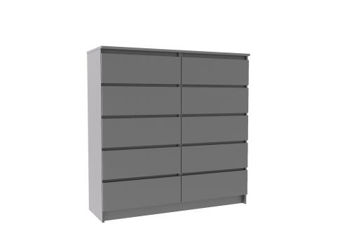 Комод ДСВ (МС Мори) МК 1200.10 Графит