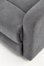 Кресло HALMAR OSLO 1S раскладное, темно-серый