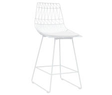 Стул барный Sheffilton SHT-S125-CN1 артикул СК-2 белый/белый