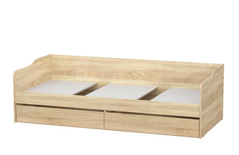 Кровать NN Мебель КР 1 Серия 2 Дуб Сонома 90х200