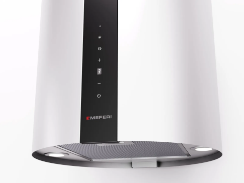 Вытяжка кухонная MEFERI TUBE40WH ISLA COMFORT PLUS