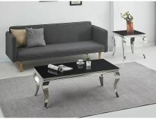 Стол журнальный SIGNAL PRINCE A черный/хром 120/60 Стол журнальный SIGNAL PRINCE A черный/хром 120/60