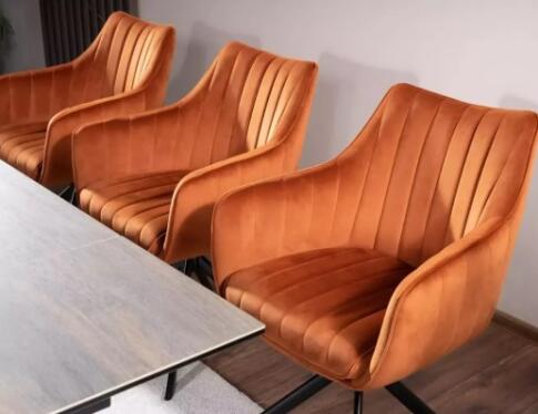 Стул SIGNAL AZALIA Velvet Bluvel 4215 корица/черный