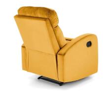 Кресло HALMAR WONDER раскладное, горчичный