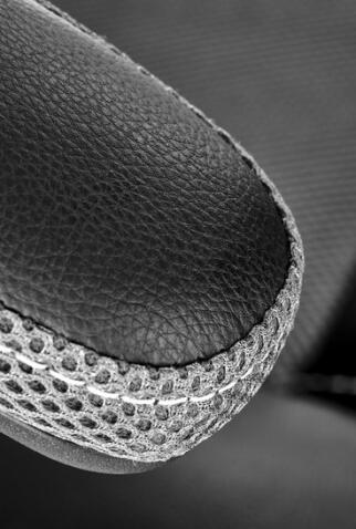 Кресло компьютерное HALMAR BERKEL черный/серый