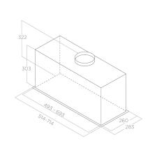 Вытяжка ELICA LANE SENSOR IX/A/52