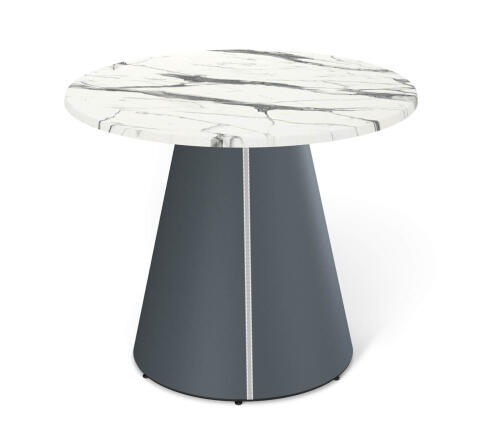 Стол Sheffilton SHT-TU89/TT46 90 антрацит/серый/белый мрамор