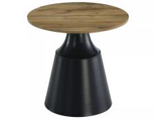 Комплект SIGNAL ITAKA (2 стола журнальных) дуб артизан/черный 70/40, 50/50