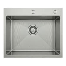 Кухонная мойка из нержавейки BLANTEK LS-5848H Honeycomb