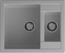 Кухонная мойка GRANFEST QUADRO Q-610K серый