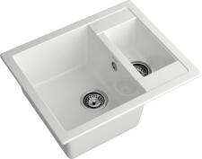 Кухонная мойка GRANFEST QUADRO Q-610K иней