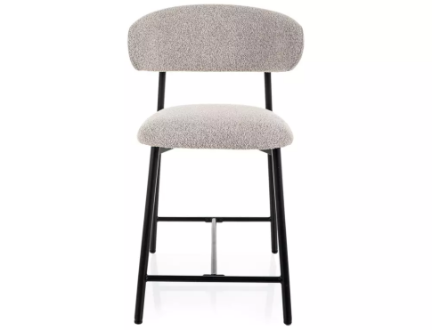 Стул барный SIGNAL ELTON H-2 t.231 бежевый/черный