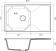Кухонная мойка GRANFEST UNIQUE U-840L топаз