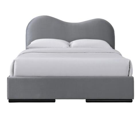 Кровать HALMAR AMBER серый, 160/200