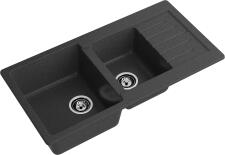 Кухонная мойка GRANFEST PRACTIK P-980KL графит