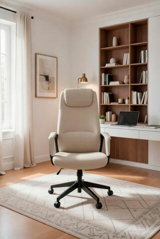 Кресло компьютерное HALMAR RAZOR бежевый