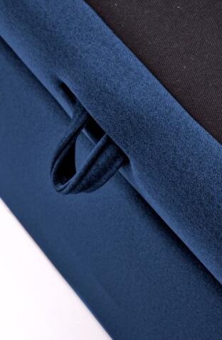 Кровать HALMAR ASENTO темно-синий, 160/200