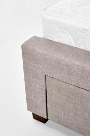 Кровать HALMAR EVORA бежевый, 160/200