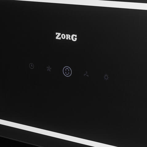 Вытяжка ZORG TECHNOLOGY AMINA 1060 60 S черный