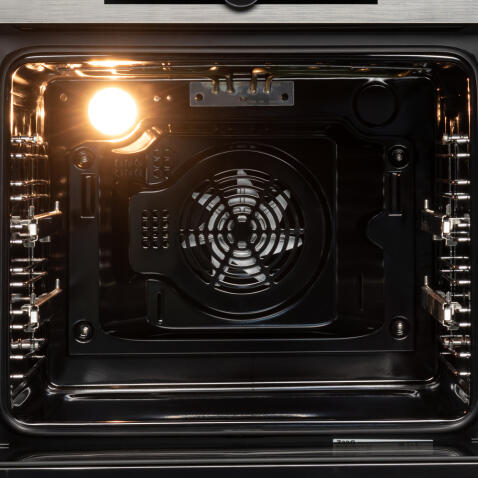 Духовой шкаф электрический ZORG TECHNOLOGY MUN616 black+gray