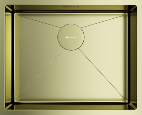 Кухонная мойка из нержавейки Omoikiri Taki 54-U/IF-LG светлое золото
