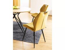 Стул SIGNAL ARCO Velvet Bluvel 68 карри/черный