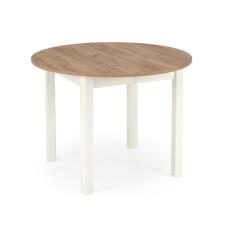 Стол обеденный HALMAR RINGO дуб крафт/белый 102-142/102 Стол обеденный HALMAR RINGO дуб крафт/белый 102-142/102