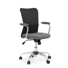 Кресло компьютерное HALMAR ANDY серый/черный