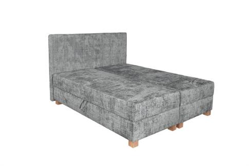 Кровать HALMAR LARGO серый, 160/200