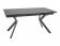 Стол обеденный SIGNAL NORTON черный/черный 160-240/90