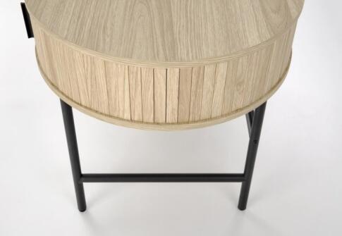 Стол компьютерный HALMAR B51 натуральный/черный