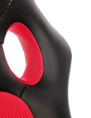 Кресло компьютерное HALMAR BERKEL черный/красный