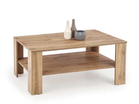 Стол журнальный HALMAR KWADRO дуб вотан/дуб вотан, 110/65/53