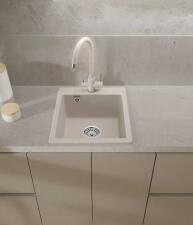 Смеситель для кухни GRANFEST QUARZ Z-5420 белый