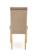 Стул HALMAR DIEGO 3 Monolith 09 бежевый/дуб медовый