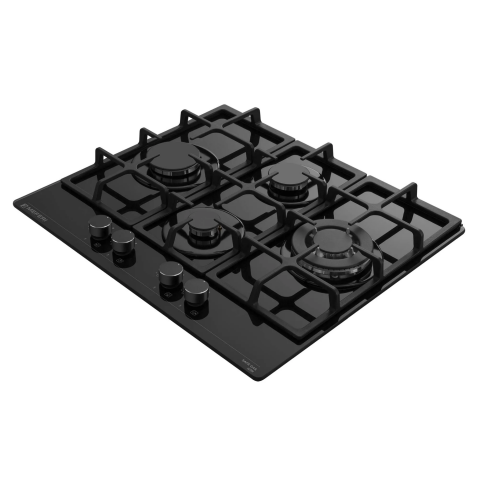 Варочная панель газовая MEFERI MGH604BK GLASS ULTRA