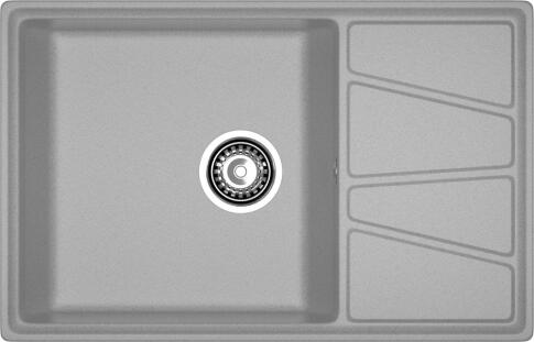 Кухонная мойка GRANFEST VERTEX V-780L серый