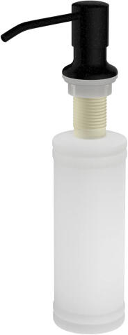 Дозатор GRANFEST Круглый 002 черный