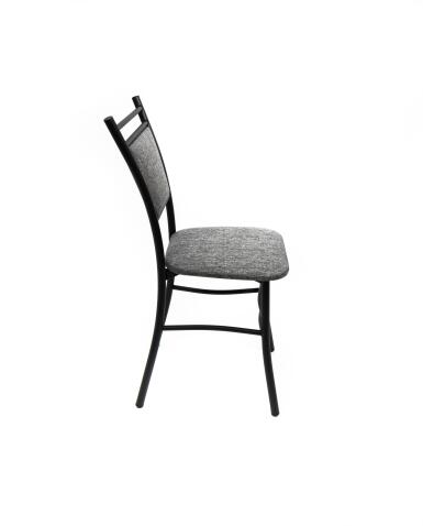 Стул ВВР Мажор серый/черный, рогожка