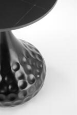 Стол журнальный HALMAR VERDE черный мрамор/черный