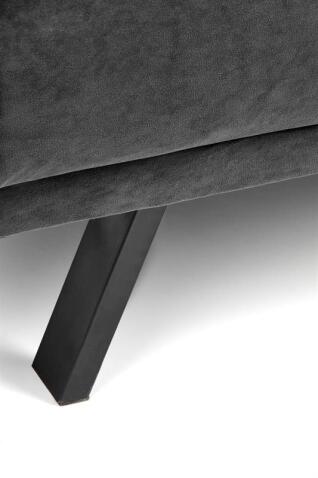 Диван HALMAR ARMANDO раскладной, серый/серый