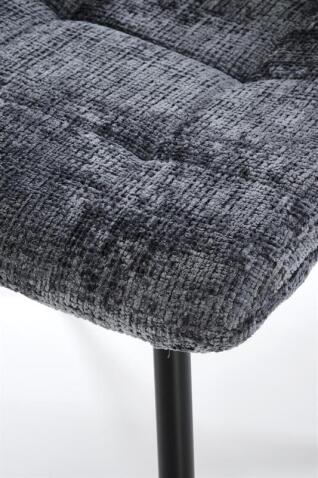 Стул HALMAR K547 серый/черный