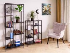 Стеллаж SIGNAL COSTA A черный 178/70