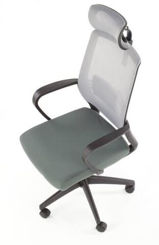 Кресло компьютерное HALMAR ARSEN серый/черный