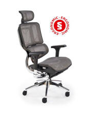 Кресло компьютерное HALMAR ETHAN серый/черный