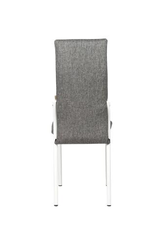 Стул ВВР Румба серый/белый, рогожка