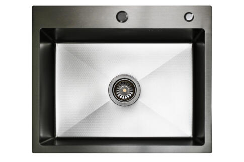 Кухонная мойка из нержавейки BLANTEK FS-5848H Honeycomb ECO