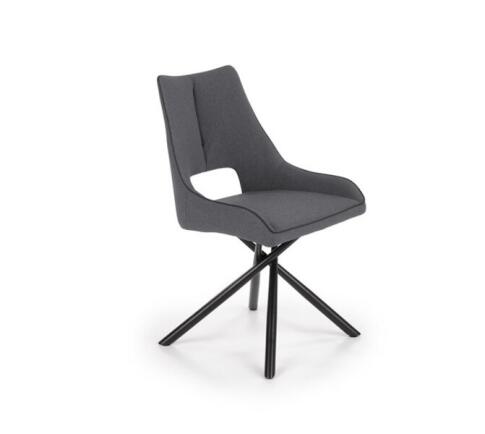 Стул HALMAR K409 серый/черный